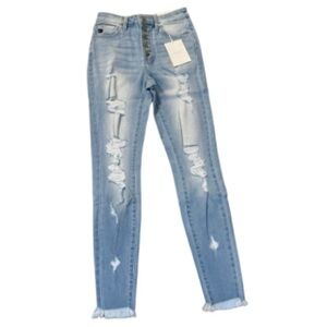 NWT! Kancan High Rise Ankle Skinny Jeans